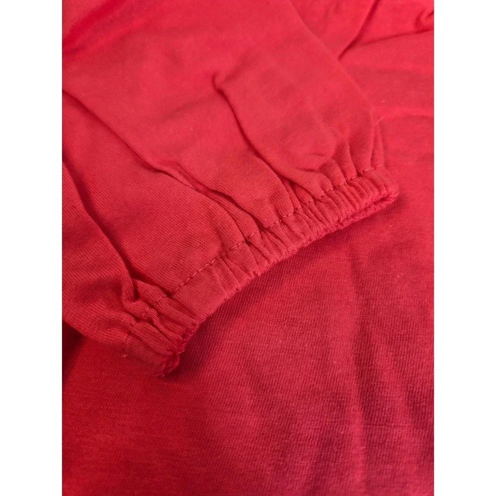 OshKosh Bgosh Girls Pink Eyelet Lace Yoke Long Sleeve Top Size 6 NWT